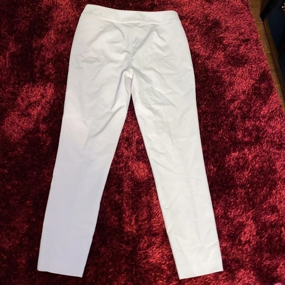 Nine West nude pink ankle cropped dress pants Sz 2 - Picture 4 of 16